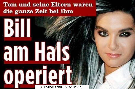 asta e recenta:d bill kaulitz