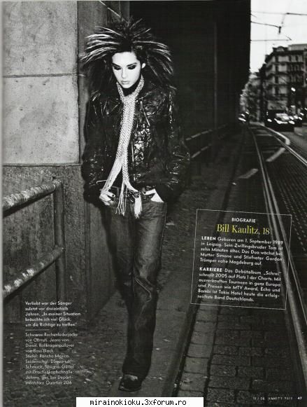 Bill Kaulitz - CN ARE CELE MAI MOLTE POZE CU - Tokio Hotel